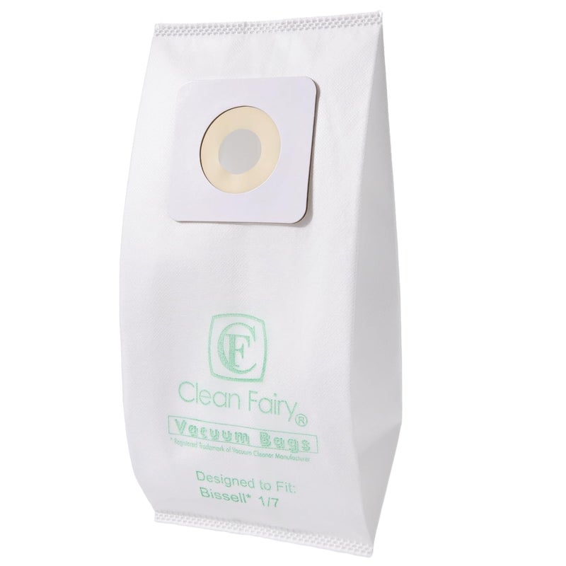 CF Clean Fairy حقائب فلتر قماش CF Clean Fairy 20Pack متوافقة مع بيسيل نمط 1&7 لجهاز الشفط PowerForce 1739 3522 3525 PowerGlide 3545 Plus 3550 3553 Lift-Off 3554 Powertrak 6592 Powerlifter Pet 2019 - Image 2